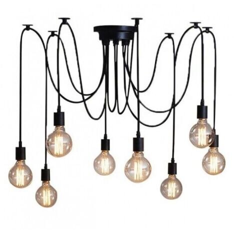 Lustra Vintage Spiderweb 8, 8 surse de iluminare